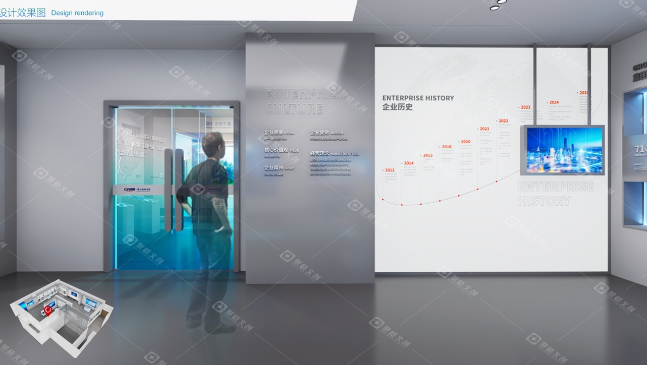 企業展廳設計必讀指南：從空間規劃到多媒體集成的關鍵步驟