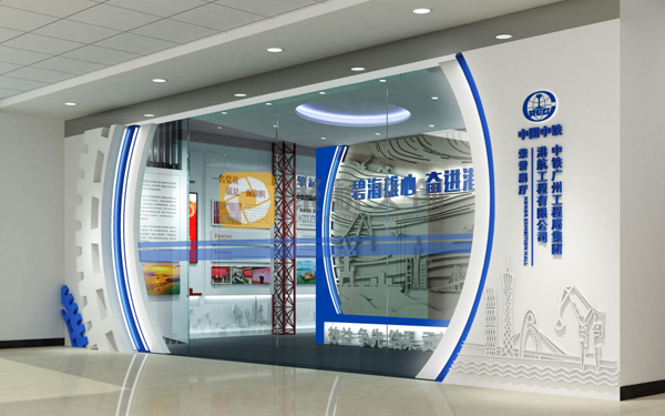 廣州企業(yè)展廳全案設計施工一體化公司哪家好？聚橋文創(chuàng)一站式落地科創(chuàng)品牌展廳標桿