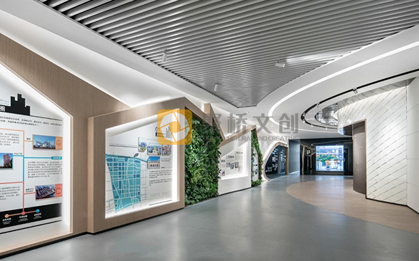 1000平企業展廳設計