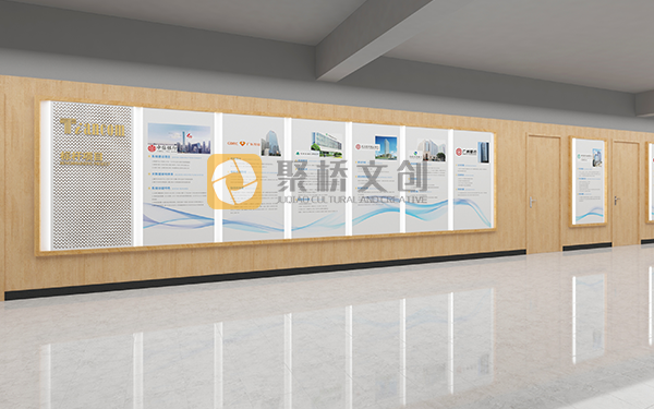 企業品牌文化展廳設計，企業文化展廳設計，企業展廳設計