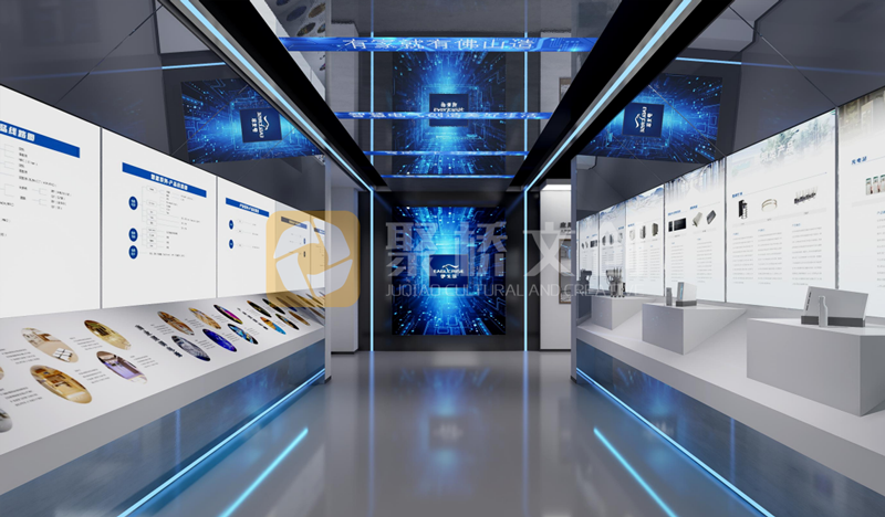 電源儲能企業文化展廳設計-聚橋文創