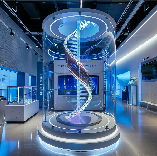 生物制藥企業品牌展館設計 生物制藥企業品牌展館設計