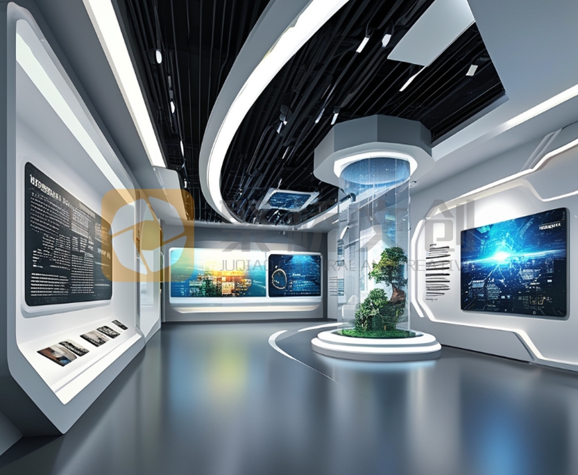 干細胞企業展館空間設計
