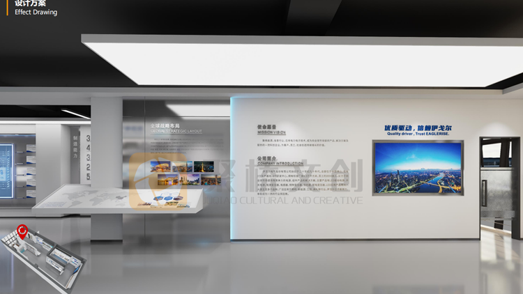 企業品牌展廳設計 企業品牌展廳設計