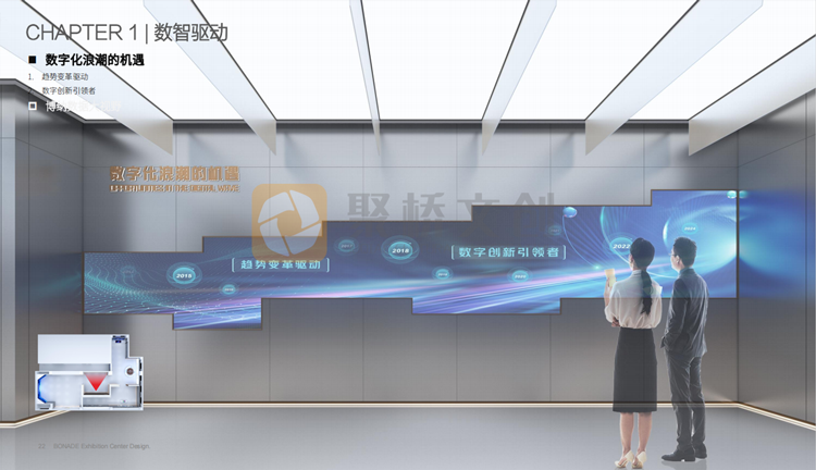 企業總部展廳設計